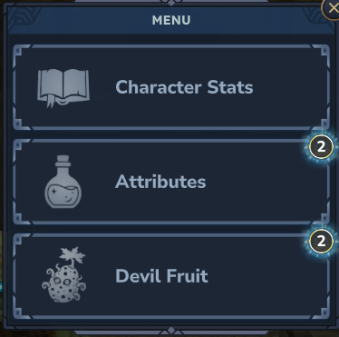 Demon Fruit Menu Entry