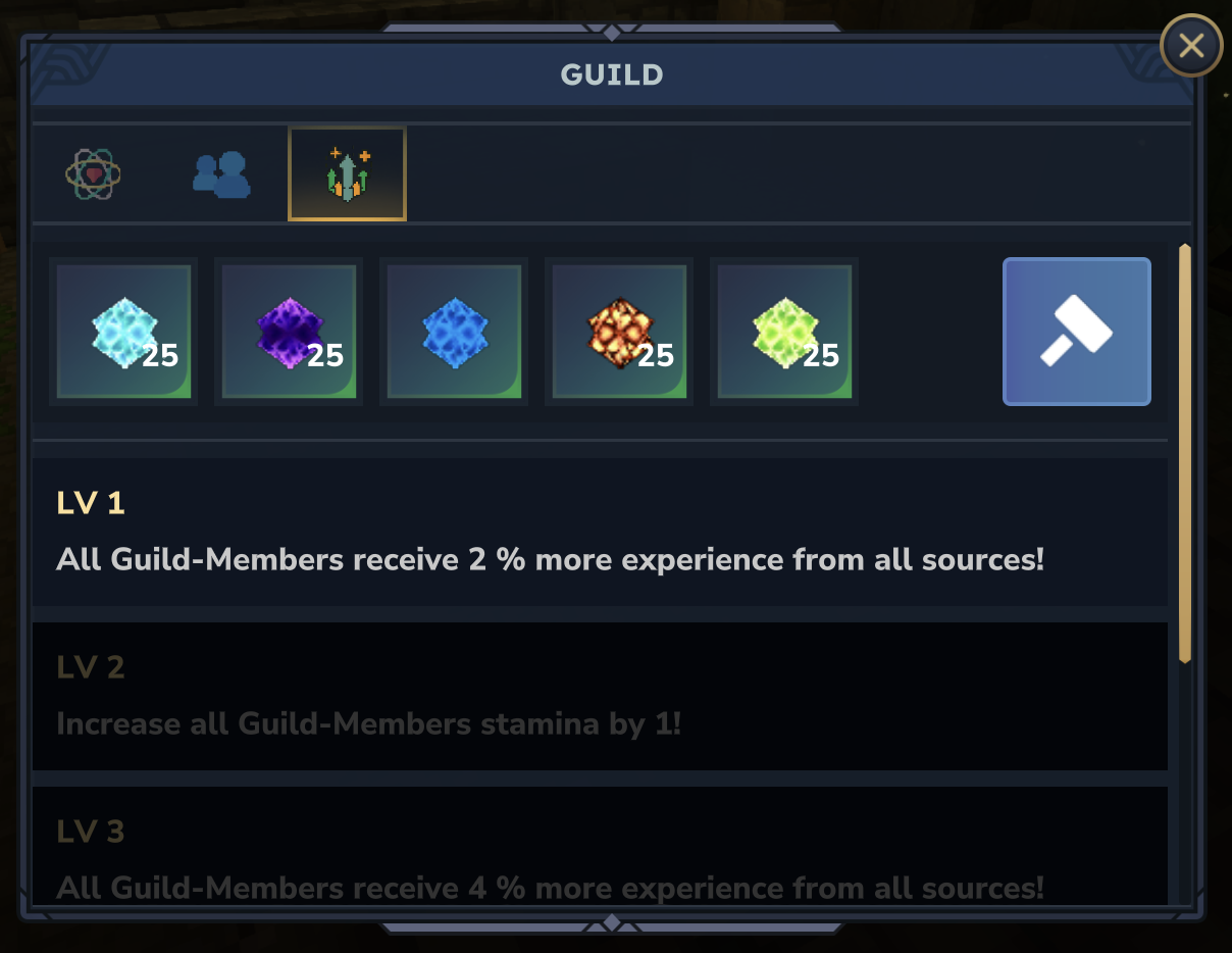 Guild Buffs